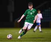 24 March 2023; Brian Cunningham of Republic of Ireland during the Under-18 Schools Cententary Shield International match between Republic of Ireland and England at Athlone Town Stadium in Westmeath. Photo by Piaras Ó Mídheach/Sportsfile