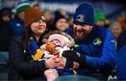 24 March 2023; Leinster supporters during the United Rugby Championship match between Leinster and DHL Stormers at the RDS Arena in Dublin. Photo by Stephen McCarthy/Sportsfile