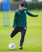 25 March 2023; Mikey Johnston during a Republic of Ireland training session at the FAI National Training Centre in Abbotstown, Dublin. Photo by Stephen McCarthy/Sportsfile