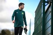 25 March 2023; Mikey Johnston during a Republic of Ireland training session at the FAI National Training Centre in Abbotstown, Dublin. Photo by Stephen McCarthy/Sportsfile