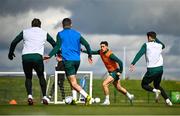 25 March 2023; Jamie McGrath during a Republic of Ireland training session at the FAI National Training Centre in Abbotstown, Dublin. Photo by Stephen McCarthy/Sportsfile