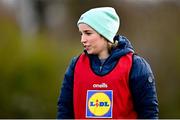 25 March 2023; Loreto College manager Lisa Casey during the Lidl LGFA Post Primary Junior A Final match between Loreto College Cavan and St Mary's High School Midleton, Cork at the GAA National Games Development Centre in Abbotstown, Dublin. Photo by Ben McShane/Sportsfile