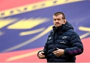 25 March 2023; Munster head coach Graham Rowntree before the United Rugby Championship match between Munster and Glasgow Warriors at Thomond Park in Limerick. Photo by Harry Murphy/Sportsfile