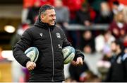 25 March 2023; Glasgow Warriors head coach Franco Smith before the United Rugby Championship match between Munster and Glasgow Warriors at Thomond Park in Limerick. Photo by Harry Murphy/Sportsfile
