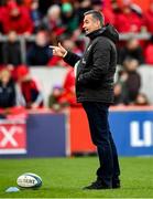 25 March 2023; Glasgow Warriors head coach Franco Smith before the United Rugby Championship match between Munster and Glasgow Warriors at Thomond Park in Limerick. Photo by Harry Murphy/Sportsfile