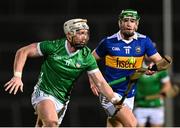 25 March 2023; Cian Lynch of Limerick in action against Noel McGrath of Tipperary during the Allianz Hurling League Division 1 Semi-Final match between Limerick and Tipperary at TUS Gaelic Grounds in Limerick. Photo by Piaras Ó Mídheach/Sportsfile