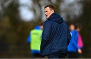 25 March 2023; Estonia head coach Alo Bärengrub before the UEFA European Under-19 Championship Elite Round match between Republic of Ireland and Estonia at Ferrycarrig Park in Wexford. Photo by Sam Barnes/Sportsfile