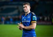 24 March 2023; Jordan Larmour of Leinster following the United Rugby Championship match between Leinster and DHL Stormers at the RDS Arena in Dublin. Photo by Stephen McCarthy/Sportsfile