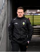 26 March 2023; Leitrim manager Andy Moran before the Allianz Football League Division 4 match between Leitrim and Sligo at Avant Money Páirc Seán Mac Diarmada in Carrick-on-Shannon, Leitrim. Photo by Stephen Marken/Sportsfile