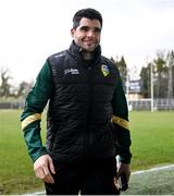 26 March 2023; Emlyn Mulligan of Leitrim before the Allianz Football League Division 4 match between Leitrim and Sligo at Avant Money Páirc Seán Mac Diarmada in Carrick-on-Shannon, Leitrim. Photo by Stephen Marken/Sportsfile