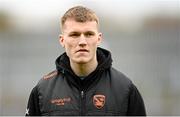 26 March 2023; Rian O'Neill of Armagh before the Allianz Football League Division 1 match between Tyrone and Armagh at O'Neill's Healy Park in Omagh, Tyrone. Photo by Ramsey Cardy/Sportsfile