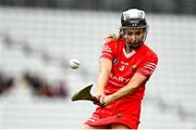 26 March 2023; Saoirse McCarthy of Cork during the Very Camogie League Division 1A match between Kilkenny and Galway at Páirc Ui Chaoimh in Cork. Photo by Eóin Noonan/Sportsfile