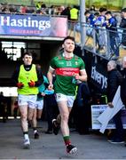 26 March 2023; Eoghan McLaughlin of Mayo before the Allianz Football League Division 1 match between Mayo and Monaghan at Hastings Insurance MacHale Park in Castlebar, Mayo. Photo by Ben McShane/Sportsfile