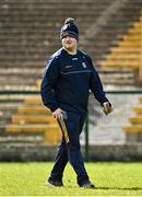 26 March 2023; Roscommon manager Davy Burke before the Allianz Football League Division 1 match between Roscommon and Donegal at Dr Hyde Park in Roscommon. Photo by Sam Barnes/Sportsfile