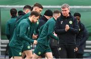 26 March 2023; Manager Stephen Kenny during a Republic of Ireland training session at the FAI National Training Centre in Abbotstown, Dublin. Photo by Stephen McCarthy/Sportsfile