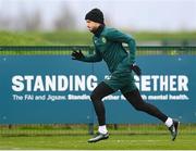 26 March 2023; Mikey Johnston during a Republic of Ireland training session at the FAI National Training Centre in Abbotstown, Dublin. Photo by Stephen McCarthy/Sportsfile