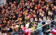 17 March 2023; Supporters in the Mark Farren Stand during the SSE Airtricity Men's Premier Division match between Derry City and Sligo Rovers at The Ryan McBride Brandywell Stadium in Derry. Photo by Stephen McCarthy/Sportsfile