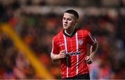 17 March 2023; Ben Doherty of Derry City during the SSE Airtricity Men's Premier Division match between Derry City and Sligo Rovers at The Ryan McBride Brandywell Stadium in Derry. Photo by Stephen McCarthy/Sportsfile