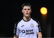 17 March 2023; Will Fitzgerald of Sligo Rovers during the SSE Airtricity Men's Premier Division match between Derry City and Sligo Rovers at The Ryan McBride Brandywell Stadium in Derry. Photo by Stephen McCarthy/Sportsfile