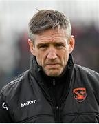 26 March 2023; Armagh manager Kieran McGeeney during the Allianz Football League Division 1 match between Tyrone and Armagh at O'Neill's Healy Park in Omagh, Tyrone. Photo by Ramsey Cardy/Sportsfile