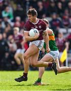 26 March 2023; Shane Walsh of Galway in action against Dara Moynihan of Kerry during the Allianz Football League Division 1 match between Galway and Kerry at Pearse Stadium in Galway. Photo by Brendan Moran/Sportsfile