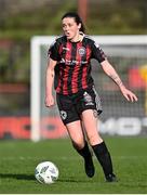 25 March 2023; Lisa Murphy of Bohemians in action during the SSE Airtricity Women's Premier Division match between Bohemians and Peamount United at Dalymount Park in Dublin. Photo by Stephen Marken/Sportsfile