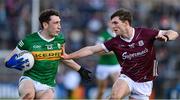 26 March 2023; Paudie Clifford of Kerry is tackled by Cathal Sweeney of Galway during the Allianz Football League Division 1 match between Galway and Kerry at Pearse Stadium in Galway. Photo by Brendan Moran/Sportsfile