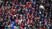 26 March 2023; Supporters, in the Cusack Stand, during the Allianz Football League Division 2 match between Dublin and Louth at Croke Park in Dublin. Photo by Ray McManus/Sportsfile