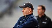 26 March 2023; Dublin manager Dessie Farrell during the Allianz Football League Division 2 match between Dublin and Louth at Croke Park in Dublin. Photo by Ray McManus/Sportsfile