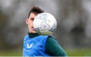 26 March 2023; Jamie McGrath during a Republic of Ireland training session at the FAI National Training Centre in Abbotstown, Dublin. Photo by Stephen McCarthy/Sportsfile