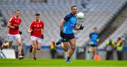 26 March 2023; James McCarthy of Dublin bursts through the Louth defence during the Allianz Football League Division 2 match between Dublin and Louth at Croke Park in Dublin. Photo by Ray McManus/Sportsfile