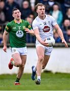 26 March 2023; Darragh Kirwan of Kildare in action against Michael Flood of Meath during the Allianz Football League Division 2 match between Kildare and Meath at St Conleth's Park in Newbridge, Kildare. Photo by Piaras Ó Mídheach/Sportsfile