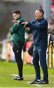 26 March 2023; Republic of Ireland manager Jim Crawford during the Under-21 international friendly match between Republic of Ireland and Iceland at Turners Cross in Cork. Photo by Seb Daly/Sportsfile