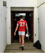 26 March 2023; Tim O’Mahony of Cork leaves the field after the Allianz Hurling League Division 1 Semi Final match between Kilkenny and Cork at UMPC Nowlan Park in Kilkenny. Photo by David Fitzgerald/Sportsfile
