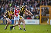 26 March 2023; Billy Drennan of Kilkenny shoots to score his side's second goal from a penalty during the Allianz Hurling League Division 1 Semi Final match between Kilkenny and Cork at UMPC Nowlan Park in Kilkenny. Photo by David Fitzgerald/Sportsfile