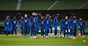 26 March 2023; Players during a France training sesson at Aviva Stadium in Dublin. Photo by Stephen McCarthy/Sportsfile