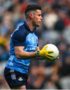 26 March 2023; Ross McGarry of Dublin during the Allianz Football League Division 2 match between Dublin and Louth at Croke Park in Dublin. Photo by Ray McManus/Sportsfile