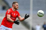 26 March 2023; Niall Sharkey of Louth during the Allianz Football League Division 2 match between Dublin and Louth at Croke Park in Dublin. Photo by Ray McManus/Sportsfile