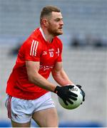 26 March 2023; Niall Sharkey of Louth during the Allianz Football League Division 2 match between Dublin and Louth at Croke Park in Dublin. Photo by Ray McManus/Sportsfile