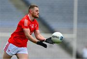 26 March 2023; Niall Sharkey of Louth during the Allianz Football League Division 2 match between Dublin and Louth at Croke Park in Dublin. Photo by Ray McManus/Sportsfile