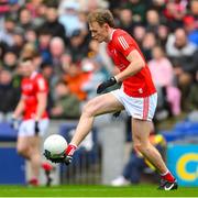 26 March 2023; Leonard Grey of Louth during the Allianz Football League Division 2 match between Dublin and Louth at Croke Park in Dublin. Photo by Ray McManus/Sportsfile