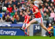 26 March 2023; Leonard Grey of Louth during the Allianz Football League Division 2 match between Dublin and Louth at Croke Park in Dublin. Photo by Ray McManus/Sportsfile