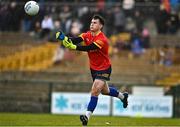 26 March 2023; Roscommon goalkeeper Conor Carroll during the Allianz Football League Division 1 match between Roscommon and Donegal at Dr Hyde Park in Roscommon. Photo by Sam Barnes/Sportsfile