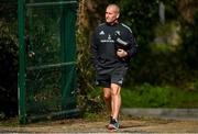 27 March 2023; Senior coach Stuart Lancaster during a Leinster Rugby squad training session at UCD in Dublin. Photo by Harry Murphy/Sportsfile