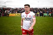 26 March 2023; Michael McKernan of Tyrone during the Allianz Football League Division 1 match between Tyrone and Armagh at O'Neill's Healy Park in Omagh, Tyrone. Photo by Ramsey Cardy/Sportsfile