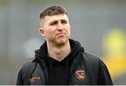 26 March 2023; Tiernan Kelly of Armagh before the Allianz Football League Division 1 match between Tyrone and Armagh at O'Neill's Healy Park in Omagh, Tyrone. Photo by Ramsey Cardy/Sportsfile