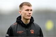 26 March 2023; Rian O'Neill of Armagh before the Allianz Football League Division 1 match between Tyrone and Armagh at O'Neill's Healy Park in Omagh, Tyrone. Photo by Ramsey Cardy/Sportsfile