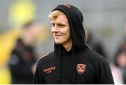 26 March 2023; Cian McConville of Armagh before the Allianz Football League Division 1 match between Tyrone and Armagh at O'Neill's Healy Park in Omagh, Tyrone. Photo by Ramsey Cardy/Sportsfile