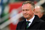 26 March 2023; Northern Ireland manager Michael O'Neill before the UEFA EURO 2024 Championship Qualifier match between Northern Ireland and Finland at National Stadium at Windsor Park in Belfast. Photo by Ramsey Cardy/Sportsfile