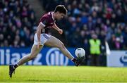 26 March 2023; Seán Kelly of Galway during the Allianz Football League Division 1 match between Galway and Kerry at Pearse Stadium in Galway. Photo by Brendan Moran/Sportsfile